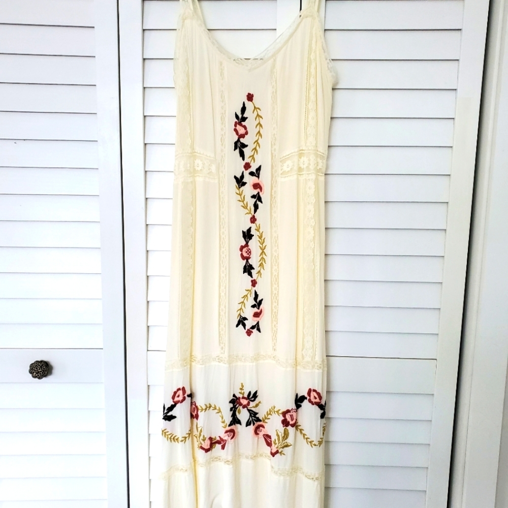 Nanette Lepore embroidered lace dress.